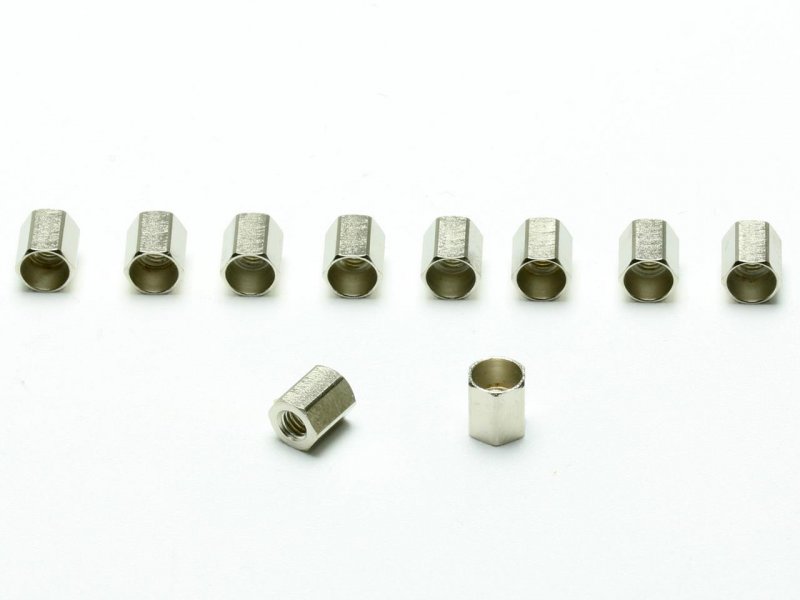 Sicherungsmutter Gabelkopf M2 Stahl (VE=10St.)
