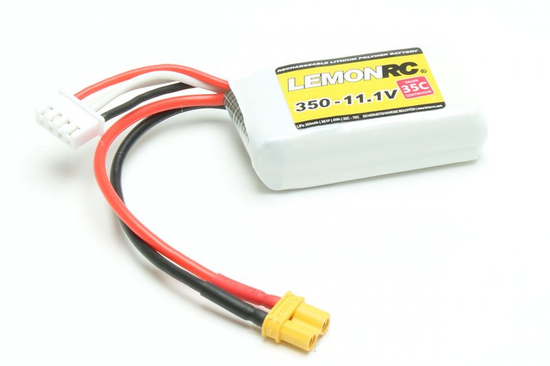 LiPo battery LEMONRC 350 - 11.1V (35C)