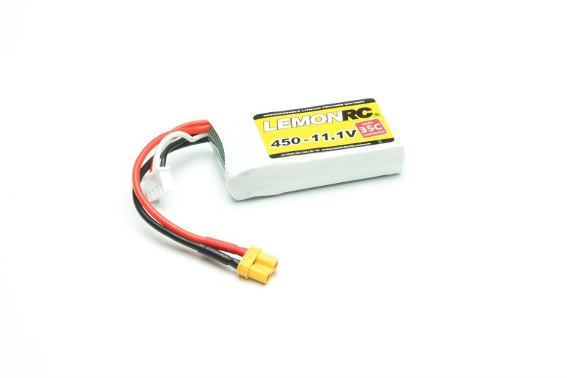 LiPo battery LEMONRC 450 - 11.1V (35C)