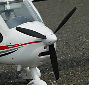 3 Blatt Spinner für Flight Design CTLS 1200mm