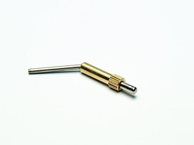 Kabinenriegel Messing L=23mm (45°)