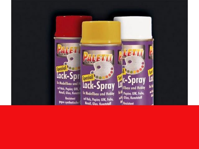 Paletti Sprühlack matt 400ml / rot