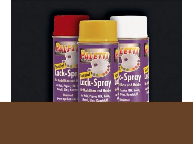 Paletti Sprühlack matt 400ml / nussbraun