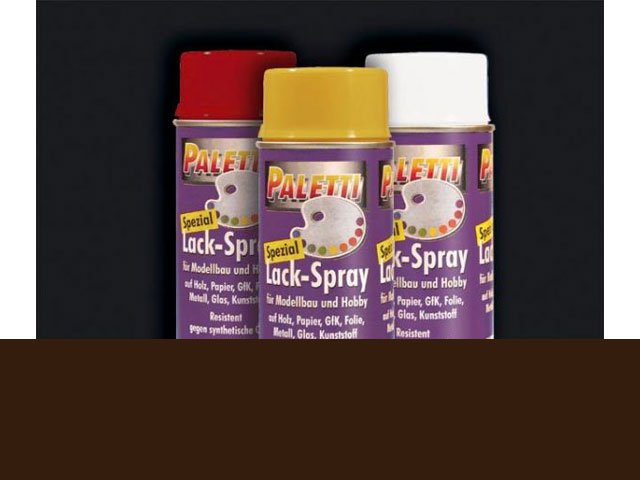 Paletti Sprühlack matt 400ml / schokobraun