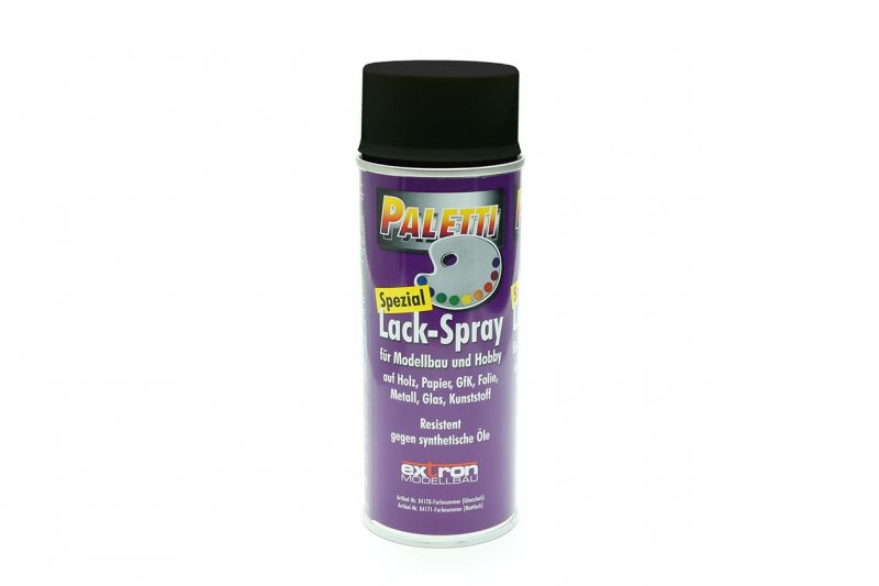 Paletti Sprühlack matt 400ml / schwarz