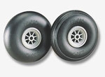 Dubro halbpneumatisches Rad, gerilltes 57 mm 2-1/4" (2)
