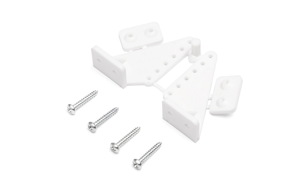 Control Horn 1/4 Scale (wide), 34mm, 100 pair