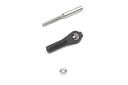 Nylon Ball Link M3 with Brass Ball and Steel Treaded Coupler, 100 sets