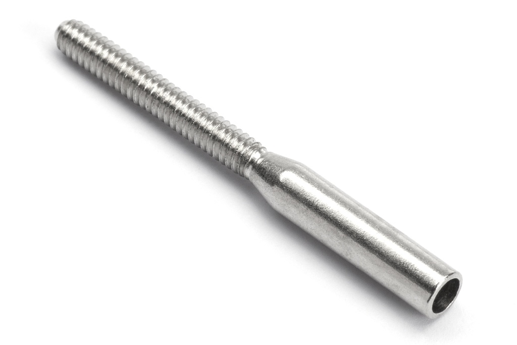 Gewindelöthülse 2-56 2.2mm, 10 Stück