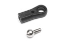 MAXI Ball Links M3, Screwball Outside 6,0mm w/h M3 shaft, 100 pcs.