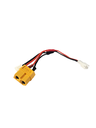 Gens ace XT60 female, JST-XHR-2P to JST-PHR-2P male adapter, 100mm