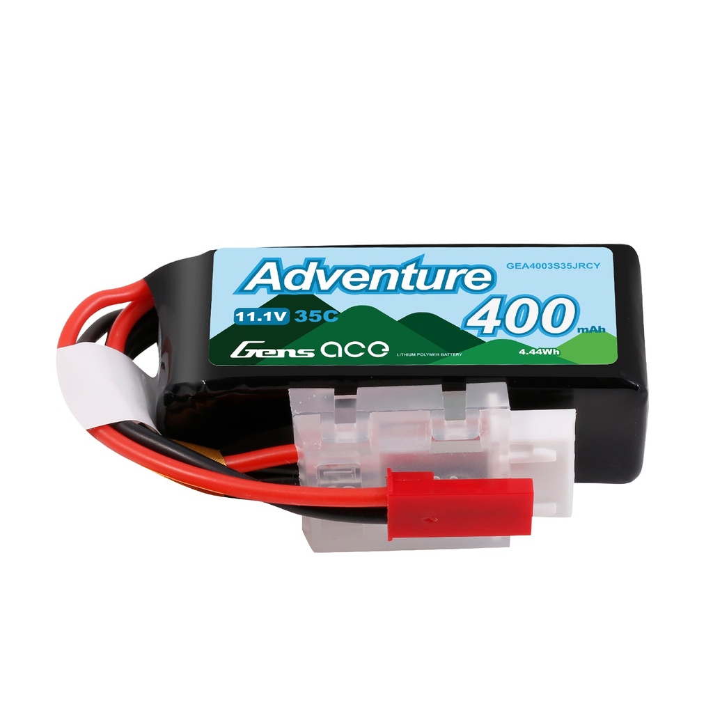 Gens ace 400mAh 3S 35C Lipo Battery with JST-RCY | Adventure | G-Tech