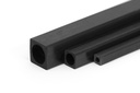 Kohlenfaser-Vierkant mit 6,5mm Innen Bohrung 8x8x1000mm