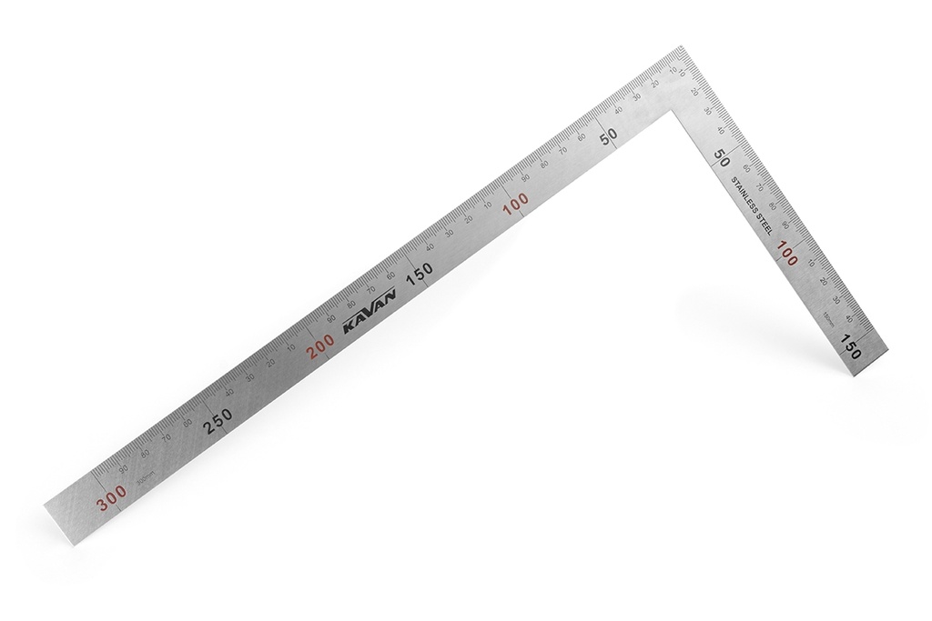 KAVAN Eck Flach Winkel aus Stahl 150x300mm