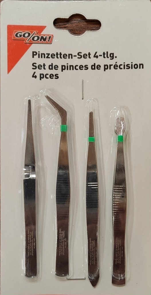 Pinzetten Set 4 Stück