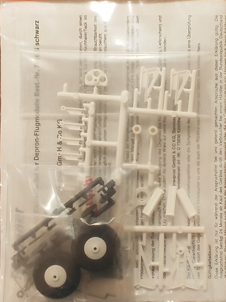Indoor Kleinteileset für Depronmodelle