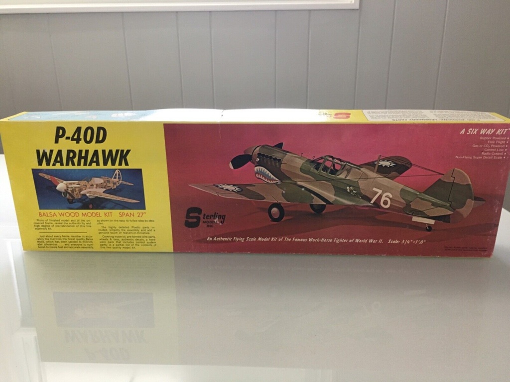 Sterling Model P-40D Warhawk