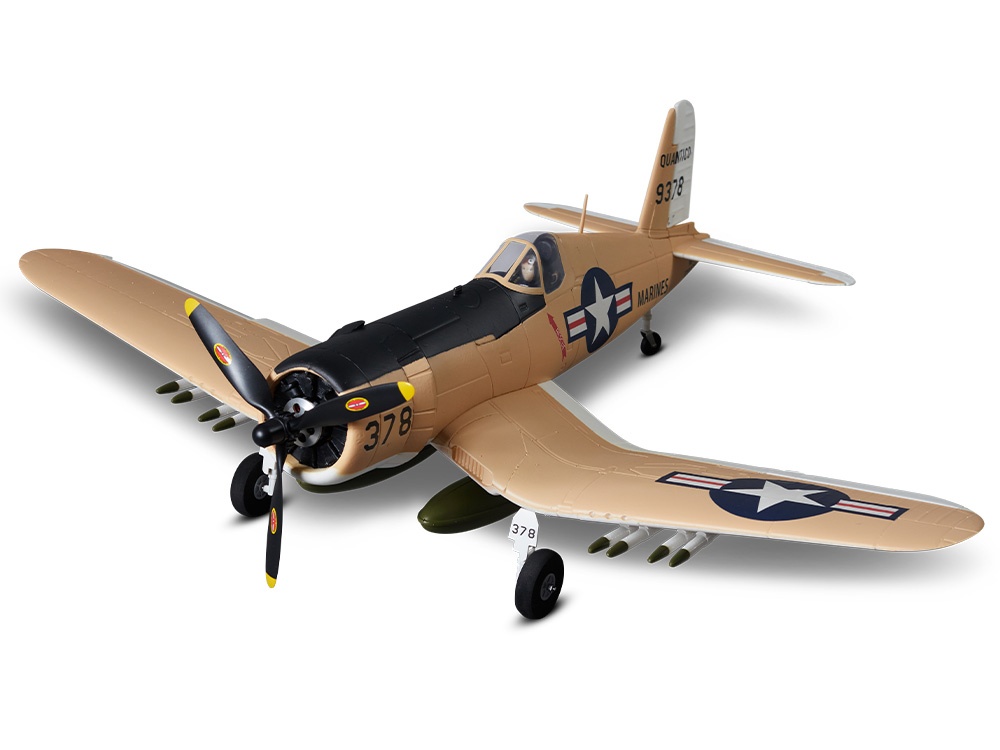 DERBEE F4U Corsair Warbird PNP gelb - 75cm