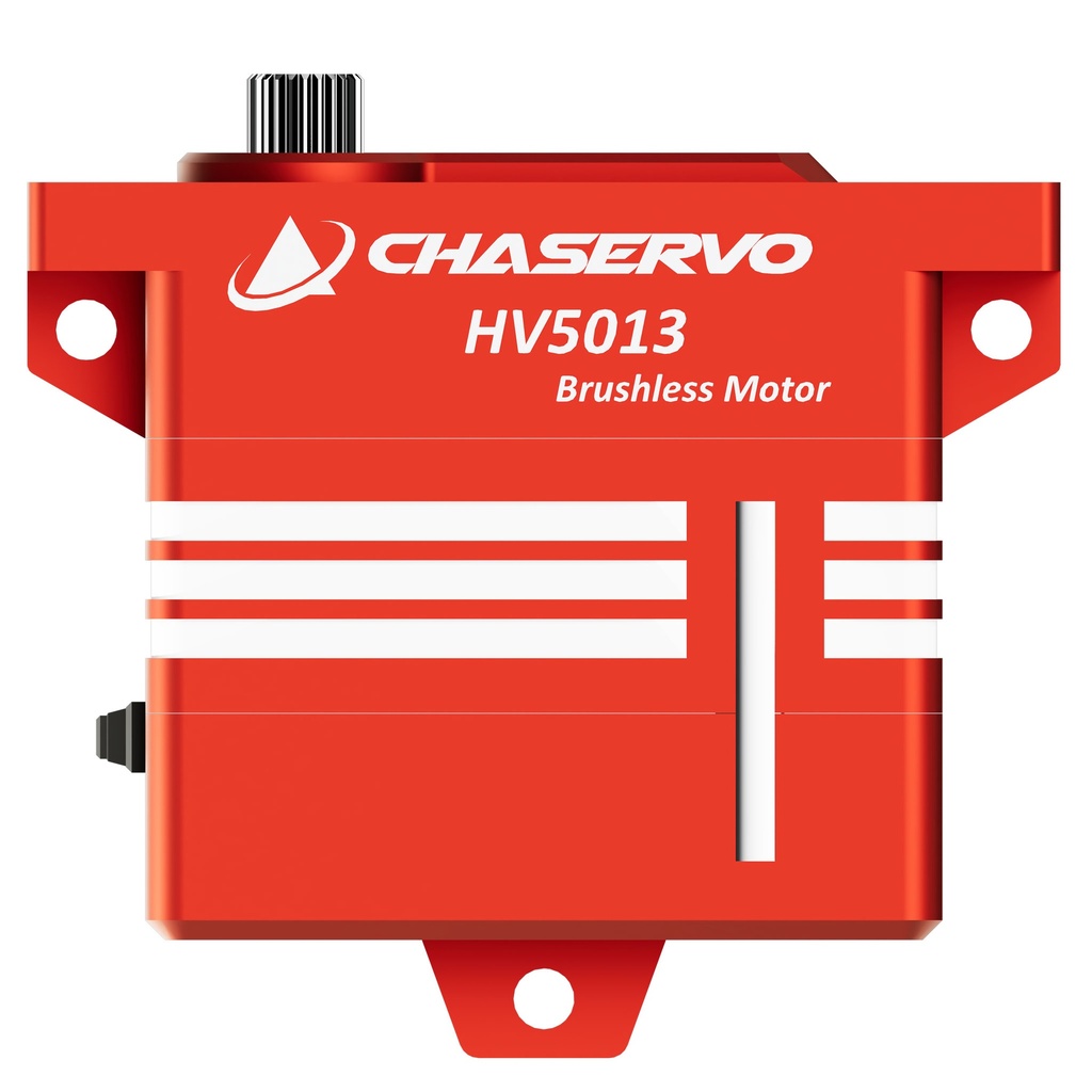 CHASERVO HV5013 25T wing servo HV Brushless Servo, liegende Montage