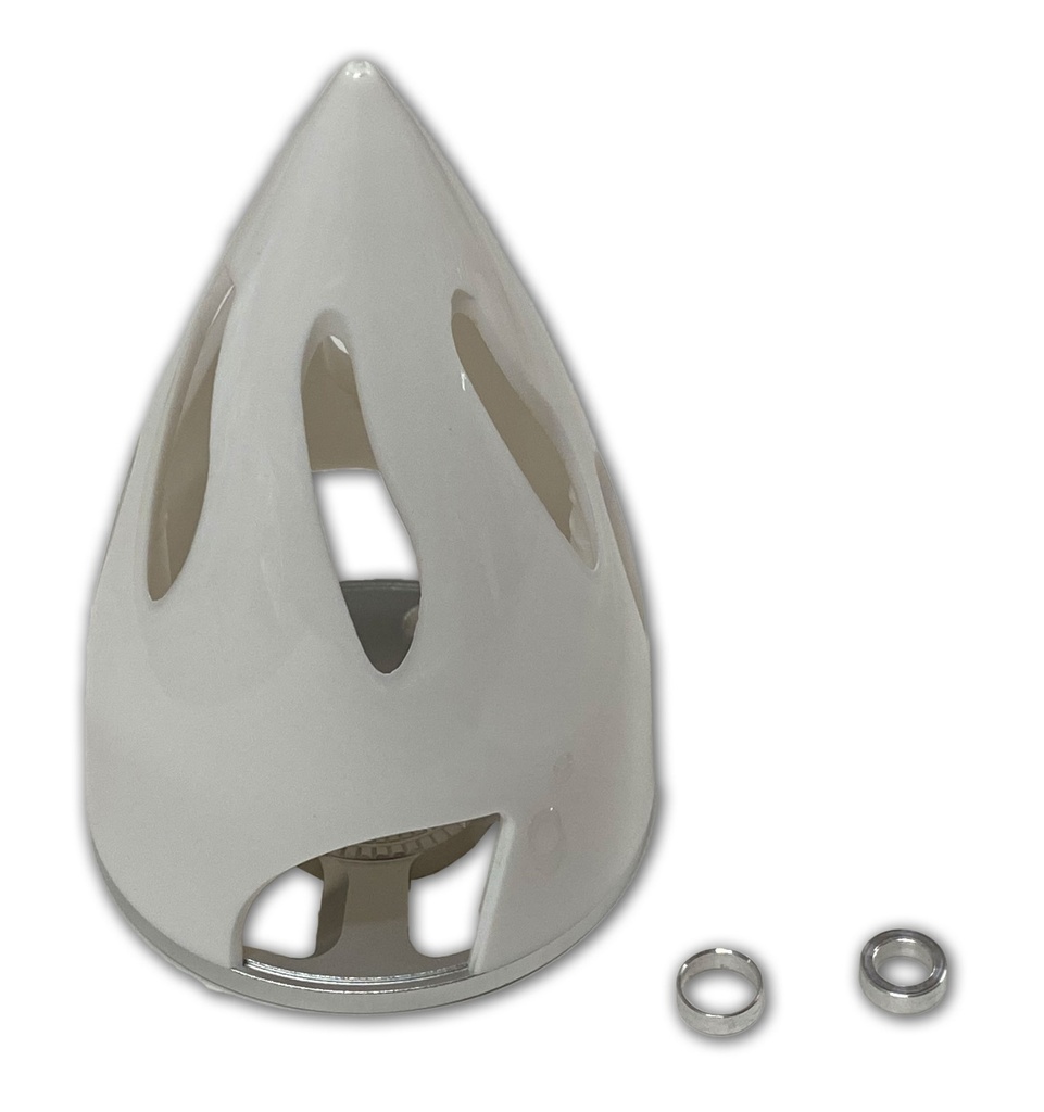 Turbospinner 63mm für 9/8/6mm Mitnehmer weiß