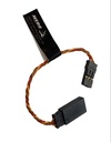 Servoverlängerungskabel  10cm (System JR) 3x0,08mm² gedrillt PVC
