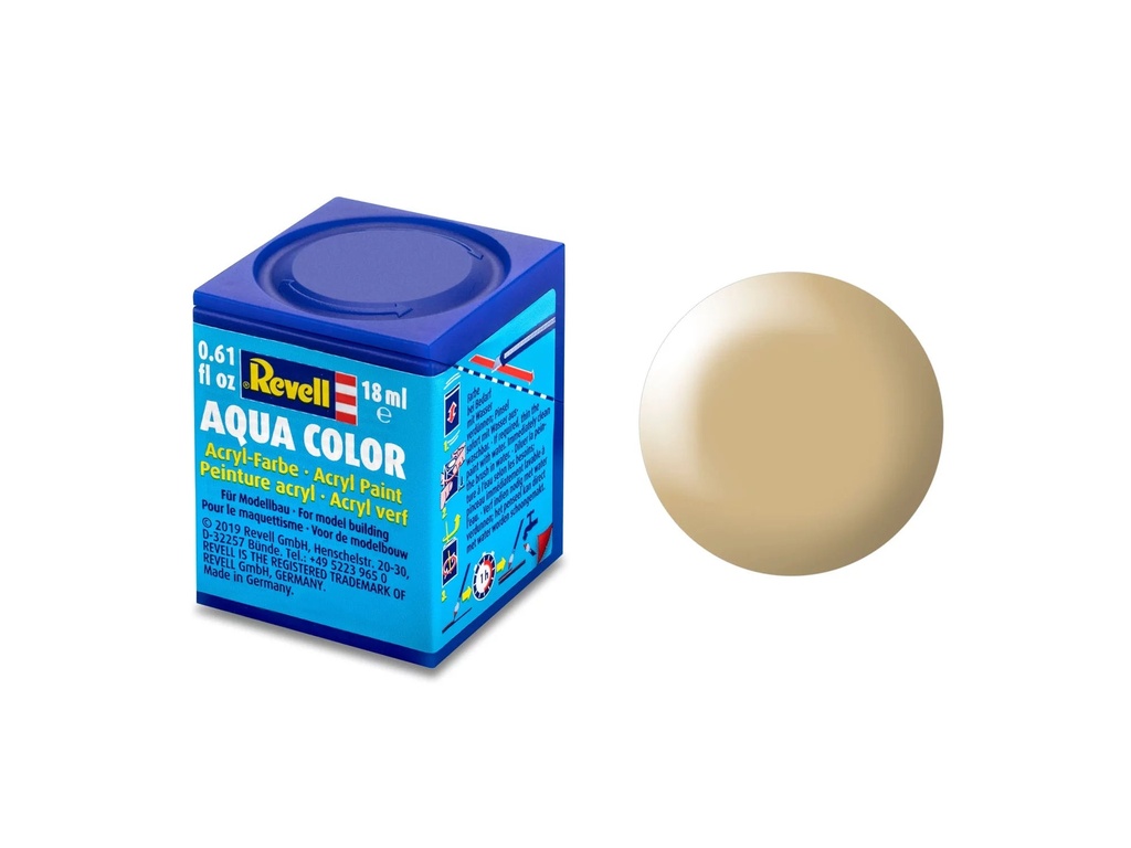 Beige, seidenmatt Aqua Color 18 ml