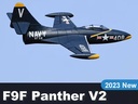 Freewing F9F Panther 4S Blau 64-mm-EDF-Jet – PNP
