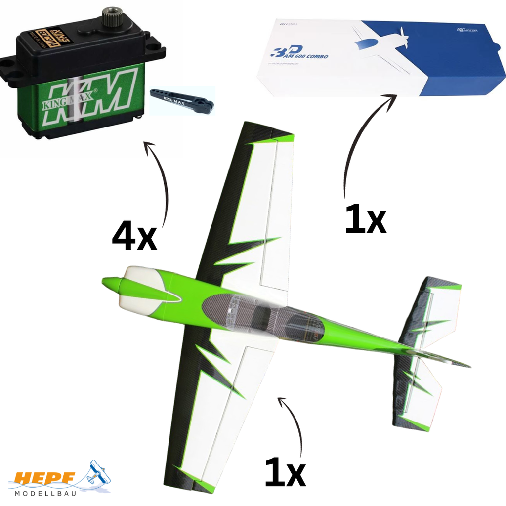 Pilot RC Extra NG 60" (Scheme 02) SET mit Antrieb und Servos