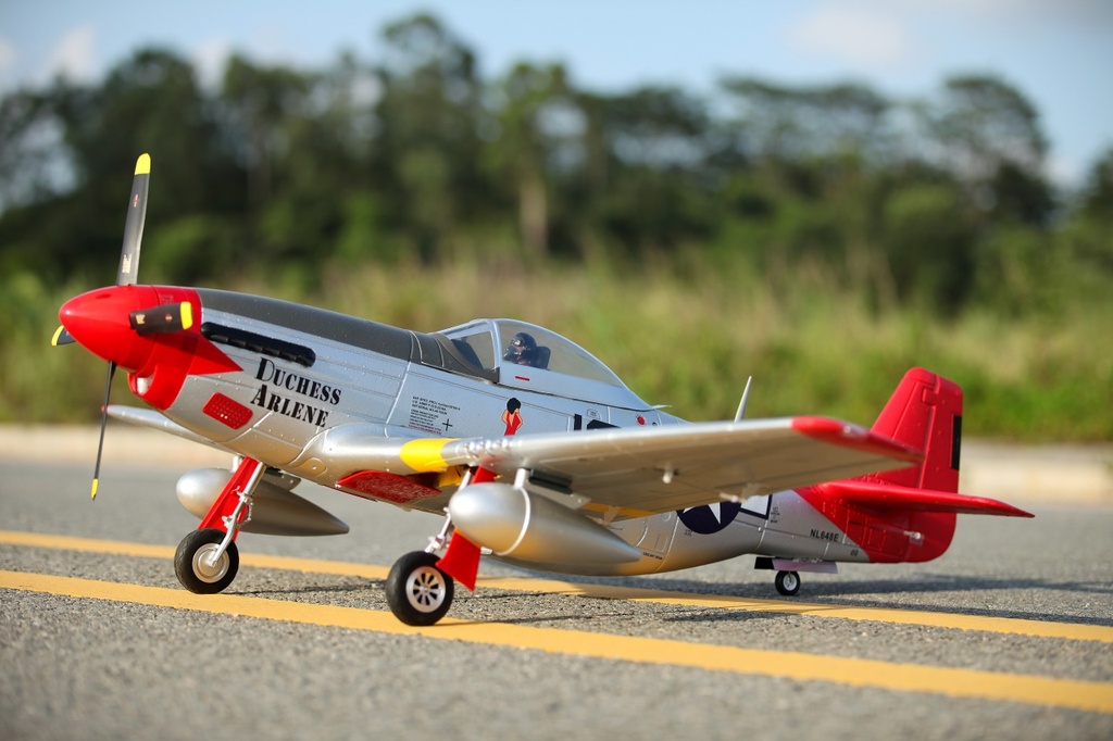 FMS P-51D Mustang V8 PNP - 145cm