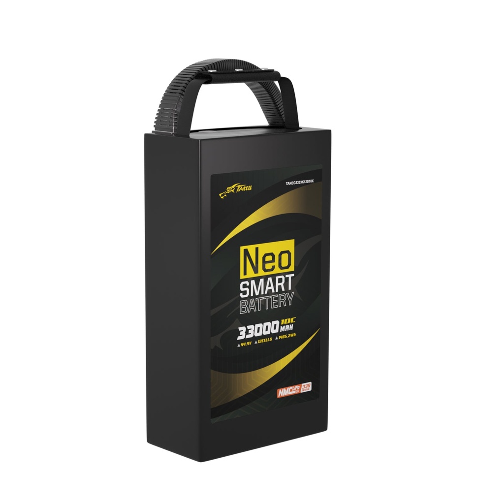 Tattu NEO 33000mAh 12S 10C 44.4V Smart Battery with AS150U-F Plug | Compact Series