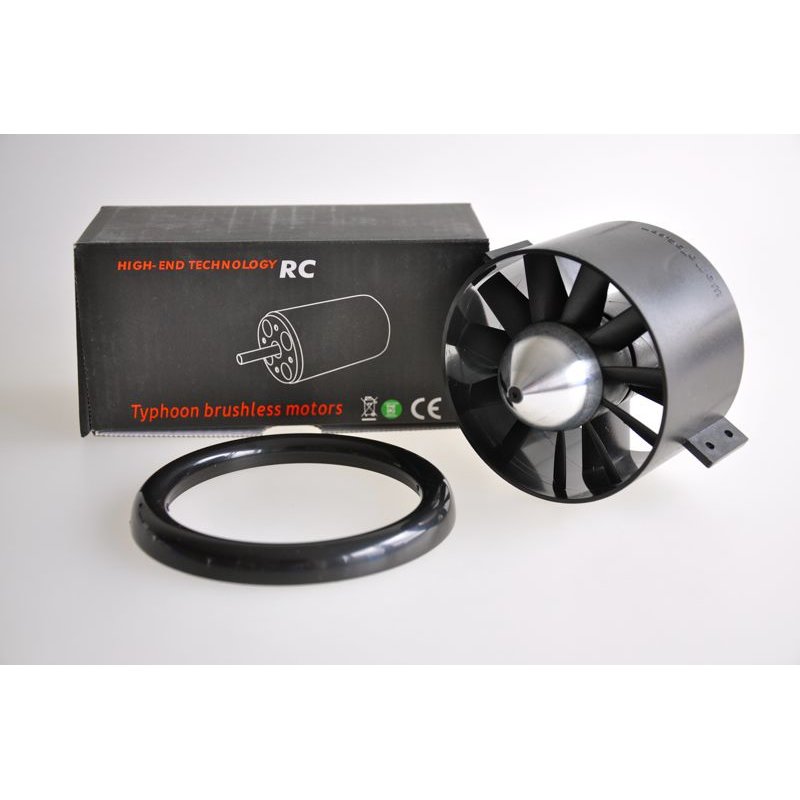 WEMOTEC Midi Fan evo Impeller / HET 650-68-2250, komplett fertig montiert, feingewuchtet und harmonisch abgestimmt
