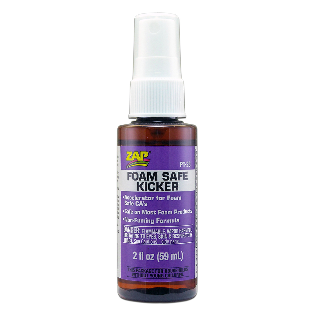ZAP FOAM SAFE KICKER PT-28 Aktivator für Styroporkleber, 59mL