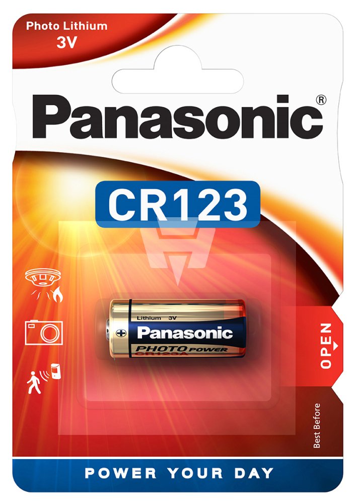 Panasonic CR123AL/1BP Photobatterie
