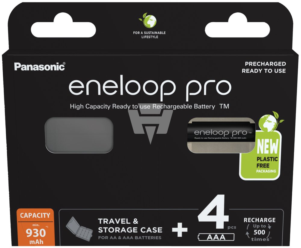 eneloop pro Micro Akku BK-4HCDE/4CP