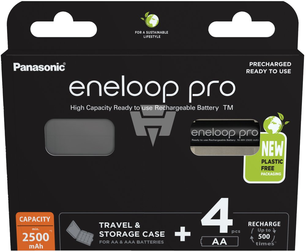 eneloop pro Mignon Akku BK-3HCDE/4CP