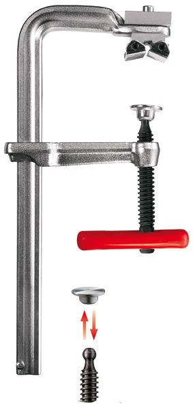 BESSEY KombiKlamp SG30VAD Spannweite 300 mm/Ausladung 120 mm/Schiene 30x15 mm