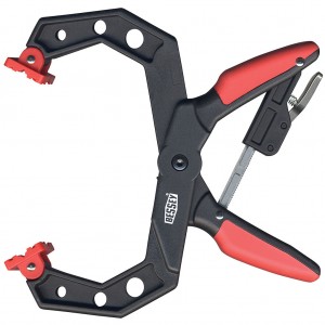 BESSEY Ratschenfederzwinge mit großer Spannweite XCR4 Spannweite 100 mm - Ausladung 75 mm