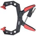 BESSEY Ratschenfederzwinge mit großer Spannweite XCR4 Spannweite 100 mm - Ausladung 75 mm