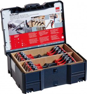 BESSEY Hightech-Hebelzwinge KliKlamp Systainer KLI-S je 4 Stück KLI12/KLI16/KLI20/KLI25