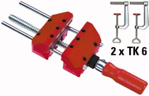 BESSEY Schraubspanner S10-ST Spannweite 100 mm/Backenbreite 90 mm