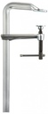 BESSEY Ganzstahl-Schraubwzinge GZ30K mit Knebelgriff Spannweite 300 mm/Ausladung 140 mm/Schiene 28x11 mm
