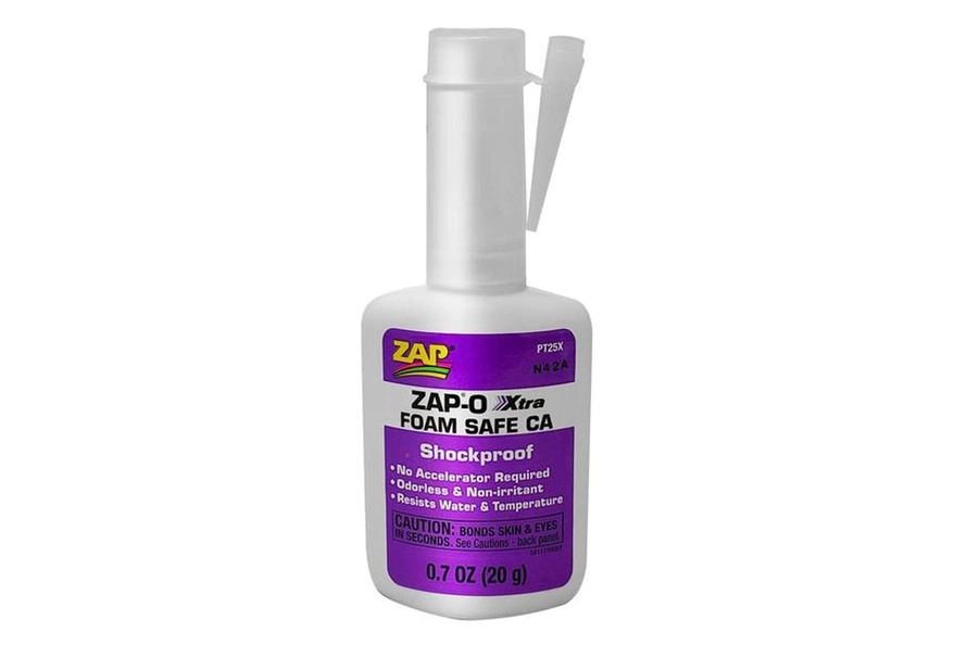 ZAP-O FOAM SAFE CA PT-25X Styro Sekundenkleber, 20g