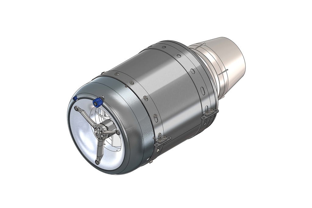 Turbinenbefestigungsschellen  bestehend aus 2 Paaren Für JetCat P1000-PRO