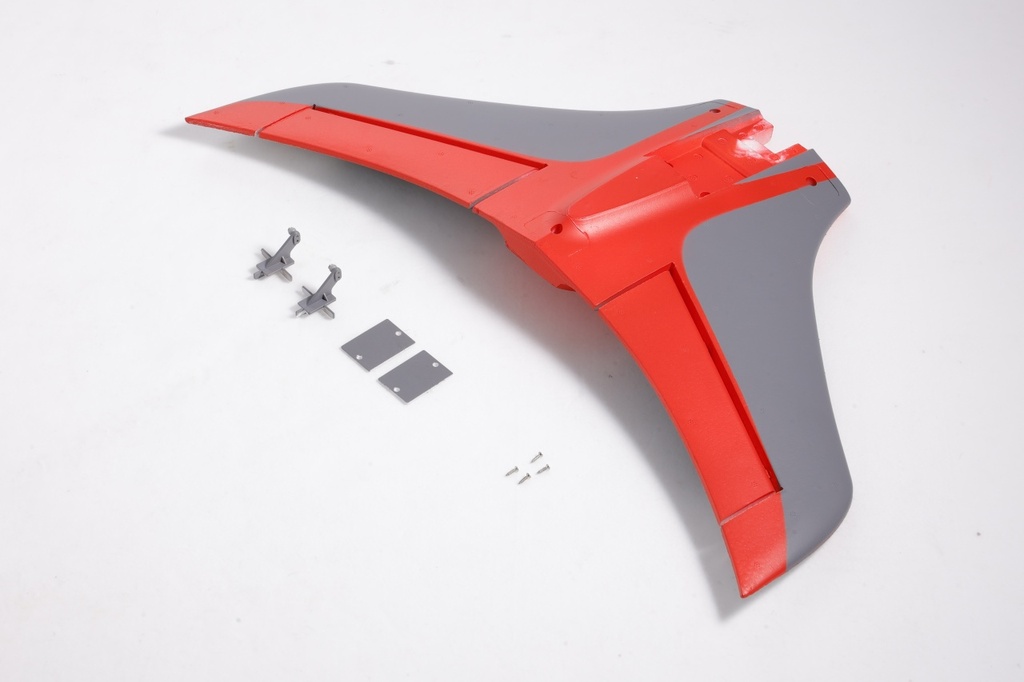 FMS Integral - Höhenleitwerk rot
