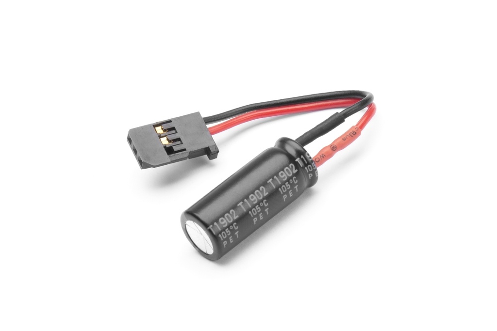 Futaba RX capacitor 1800uF