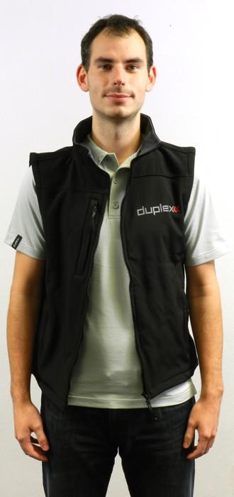 Jeti Softshell Weste schwarz S