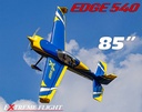 85" Edge 540 - Blue/Yellow 2,15m