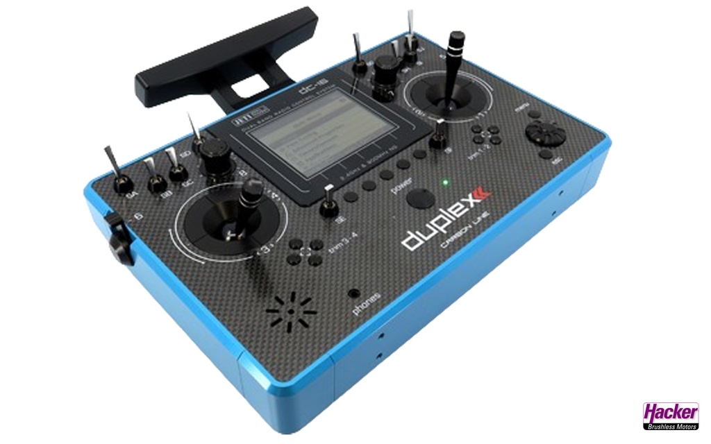 Pultsender DC-16 II Carbon Line Blue Multimode inkl. REX 10