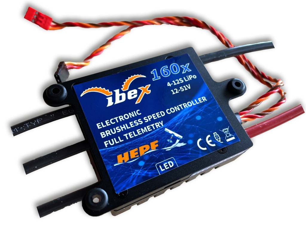 Ibex 160A eXtra cooling Brushless Controller