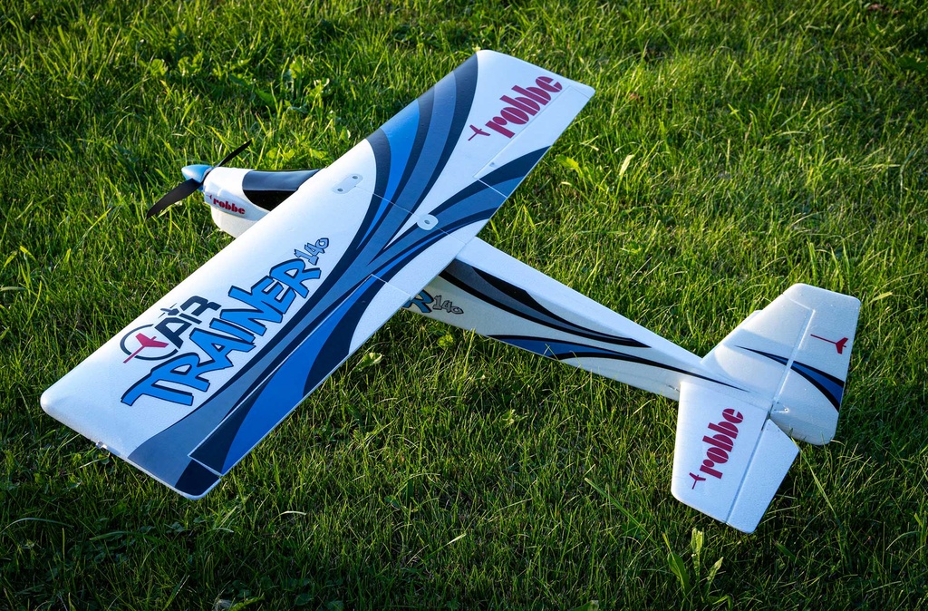 Robbe Modellsport Air Trainer 140 V2 EPO PNP mit Flight Controller (3-Achs Fluglagen-Stabilisierung, Gyro)